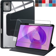 Schutzhülle + 9H Hartglas für Lenovo Idea Tab Pro 12.7 2025 TB-373FU Cover -4