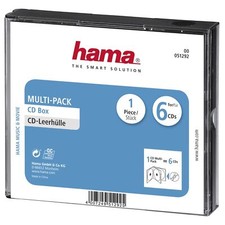 Hama fach leerhülle - hama, cd-6-fach-leerhülle