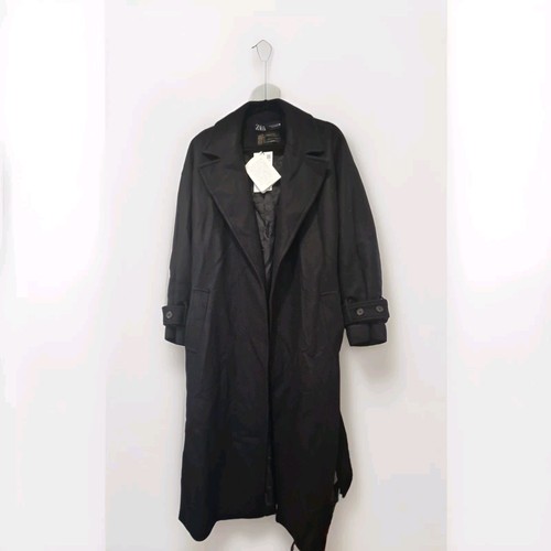 Zara langer wollmantel - langer,