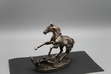 Sterlin Silber Pferd Skulptur