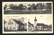 AK Konnersreuth, Kirche, Geburtshaus der Therese Neumann, Totalansicht 