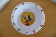 Mickey Mouse Kinder Schüssel  Müslischale Plastikschüssel Geschirr Schale