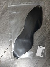 Kunstleder Augen Maske schwarz