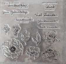 Silikonstempelset mit 15