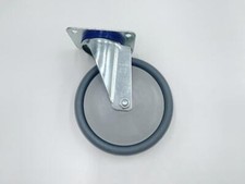 4 Stk. TorweggeThermoplast Transportrollen Lenkrollen Schwerlastrollen Ø 200 mm