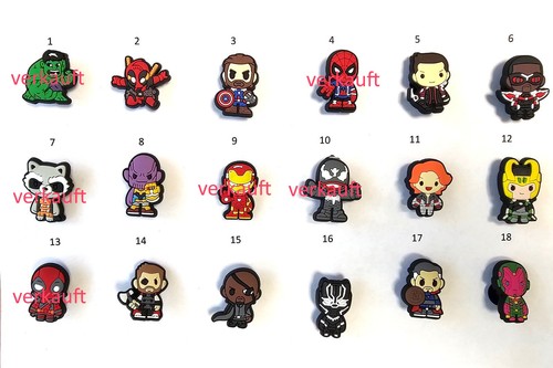 Marvel helden schuhanstecker - marvel-helden:,