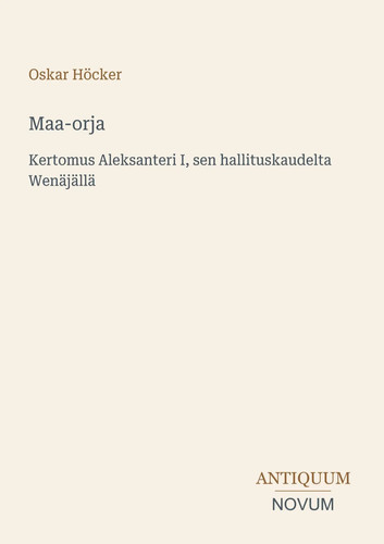 Oskar höcker maa orja - oskar,