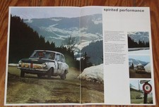 1969 DAF 44 Prospekt brochure n 33 55 66 Volvo GB