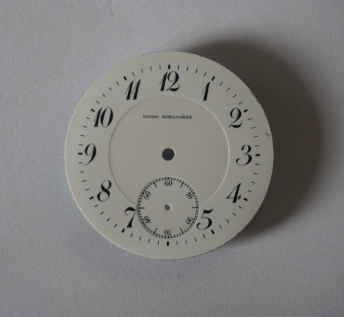 Taschenuhr emaille zifferblatt - taschenuhr,