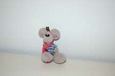 Diddl Maus Schlüsselanhänger grau - ca. 17 cm - Vintage