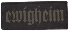 EWIGHEIM - Schriftzug - 10,2 cm x 4,4 cm - Patch - 167649