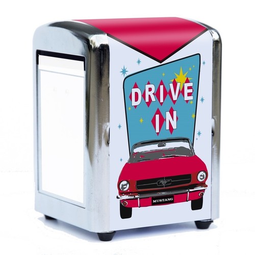 Ford mustang retro - ford, diner