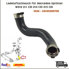 Charge Air Hose For Mercedes