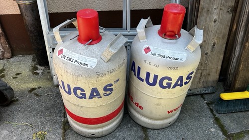 Alugasflaschen kg - 11,