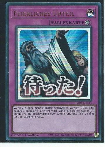 Feierliches urteil - yu,