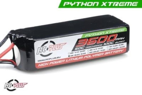 Plus akku python - plus, li-po