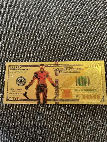 100 dollar banknote goldfolie - 100,