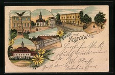 Lithographie Neustadt /Dosse