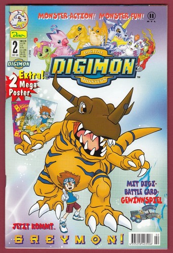 Digimon manga dino - manga, |