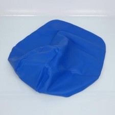 sitzbezug one für roller yamaha 50 aerox blau effekt carbon mesh neu