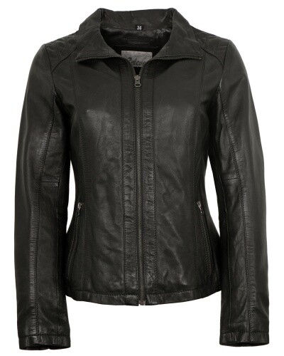 7eleven damen lederjacke - damen,