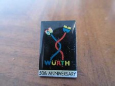 Pin 50 Jahre Firma WÜRTH
