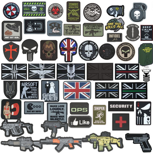 Taktischer airsoft patch haken - taktischer,