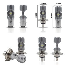 BA20D LED Lampe Kaltweiß 6V