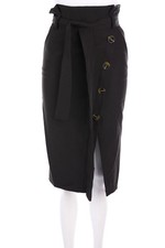 Ohne Label Midirock Knöpfe S