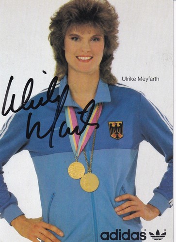 Autogramm ulrike meyfarth - autogramm,