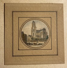 Miniatur Stahlstich