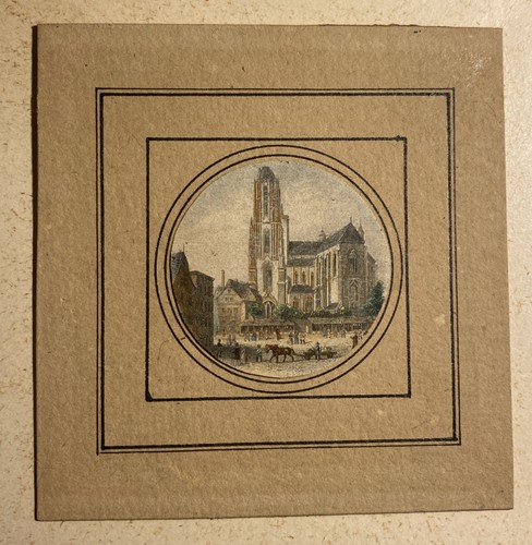 Miniatur stahlstich - miniatur,