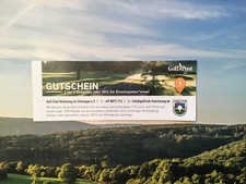 Golf-Greenfee-Gutschein “2 für 1”,  = Golf Club Höslwang im Chiemgau