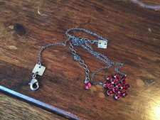 Konplott Kette Magic Fireball rot gebraucht wenig getragen