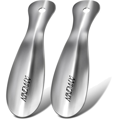 Edelstahl schuhanzieher 19cm - 19cm,