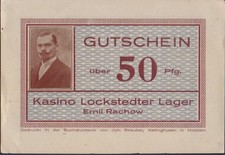 Lockstedter Lager, 50 Pfg. "Kasino", ohne KN, unc., sehr selten
