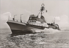 AK Postkarte Seenot Rettungskreuzer Georg Breusing Bordstempel DGzRS