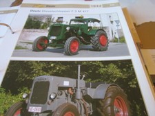 Traktor Archiv Deutz 08 Dieselschlepper F3 M 417