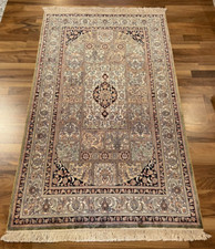 über 1.2 Mio Knoten Ch. Hereke Seidenteppich Orientteppich  ca 151 x 92  cm