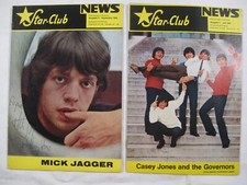 STAR-CLUB NEWS - Juli 1965 & September 1965 - Mick Jagger Casey Jones Governors