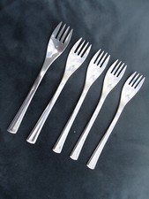 5 AMC Elypsis 18-10 Edelstahl Kuchengabel, Länge 15,3 cm