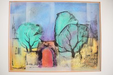 Original  von Ernst Peter Rade , Unikat mit Holzrahmen, Bild, Gemälde