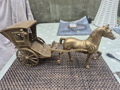 Vintage messing figur - messing, einer