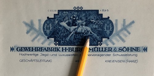Gewehr fabrik burgsmüller - gewehr,