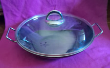 großer Silit Silargan Wok Pfanne  Germany Topf Glasdeckel wenig Gebrauchspuren