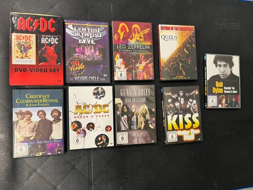 Musik dvds rock - musik, sammlung