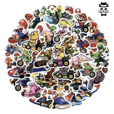 50x Super Mario Kart Sticker