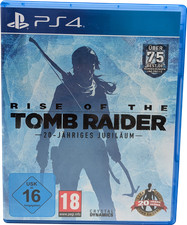 Rise Of The Tomb Raider - 20 Jähriges Jubiläum - PS4 Spiel - Guter Zustand