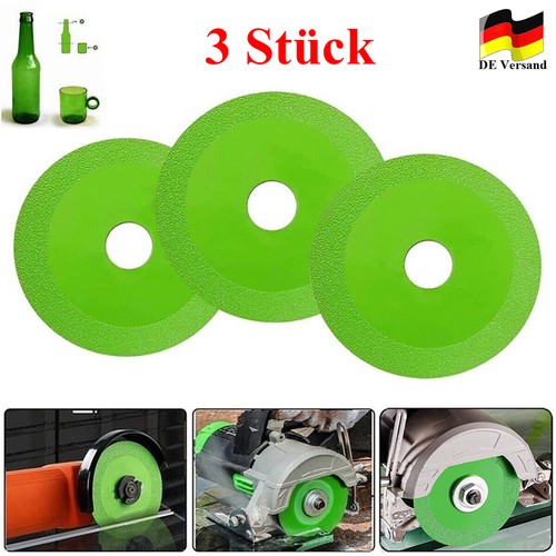 115 125mm glastrennscheibe - 3x, 115/125mm