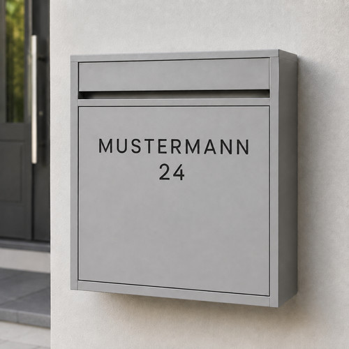 Briefkasten aufkleber name - aufkleber,